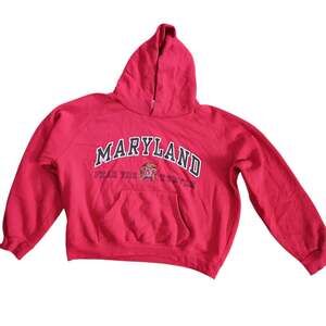 NCAA Kids Maryland Terrapins Sideline Fleece Hoodie size large